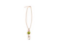 Collar Madì Mujer Catene lime in Plata Quarzo idrotermale 39022